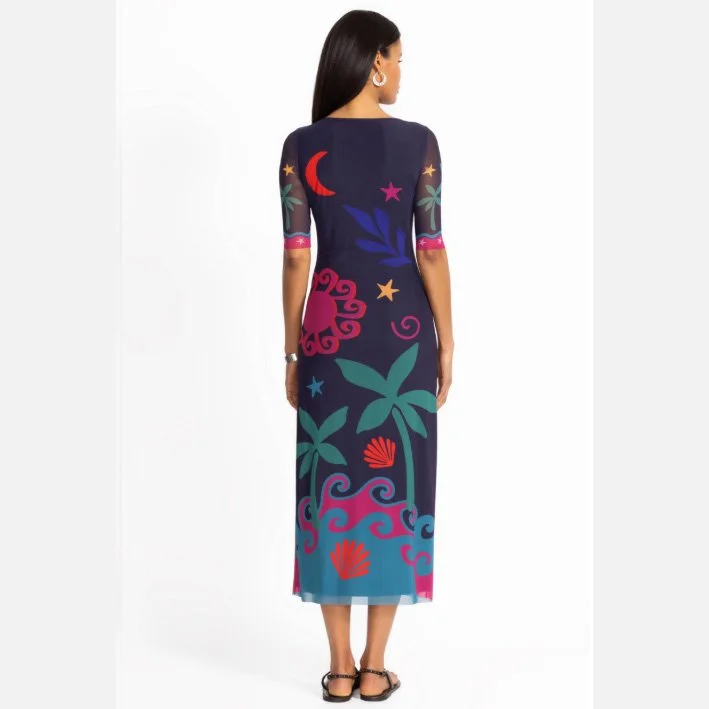 その他 Apoilna  MARA DRESS QUILT PRINT 2-3 Apoilna MARA DRESS QUILT PRINT 2-3