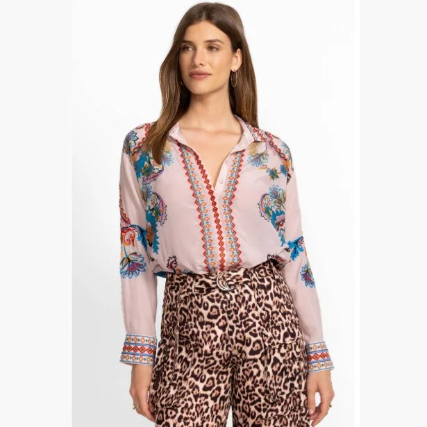 Johnny Was morelia shirt in thalia print/color combination