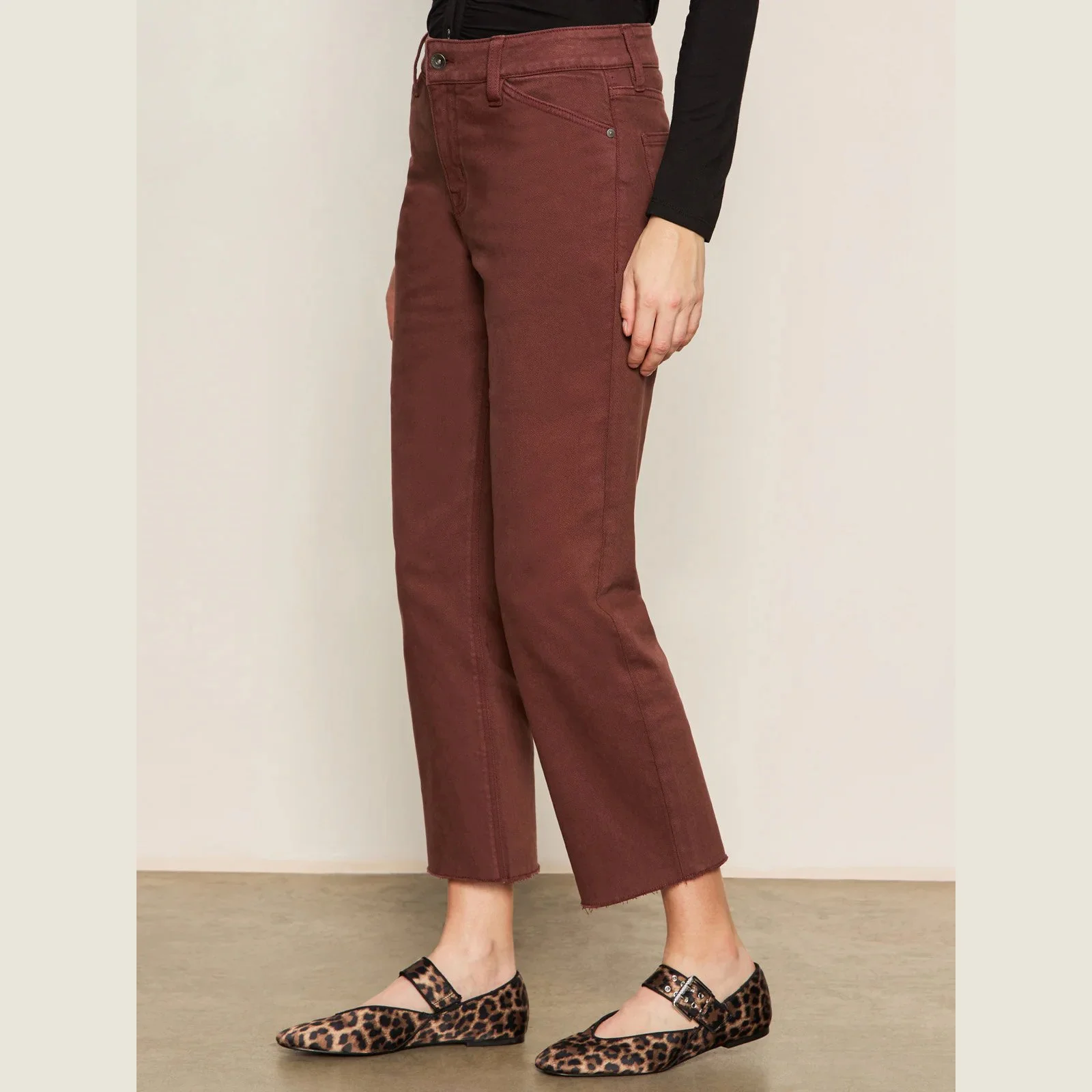 The cadence 90's straight leg crop jean in chicory by Sanctuary Clothing