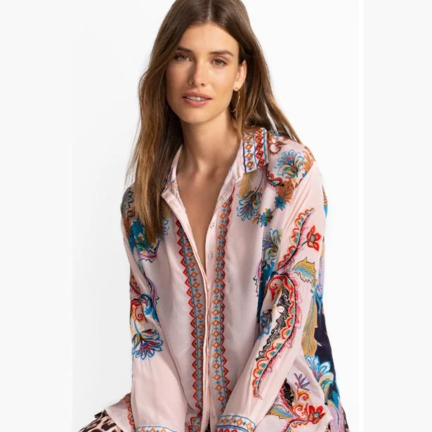 Johnny Was morelia shirt in thalia print/color combination