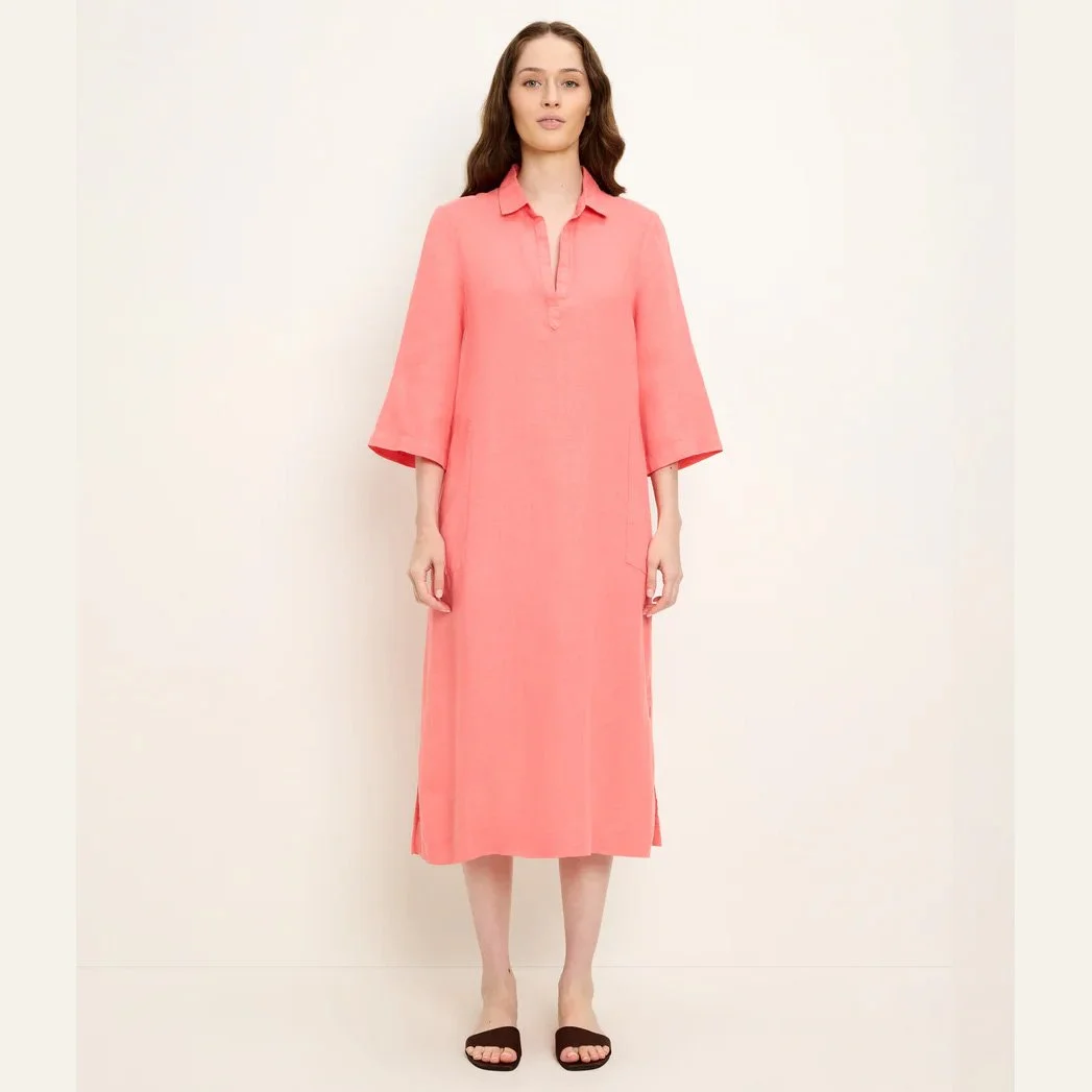 Michael-Stars-briony-linen-midi-shirt-dress-coral-sherbert-02.jpg