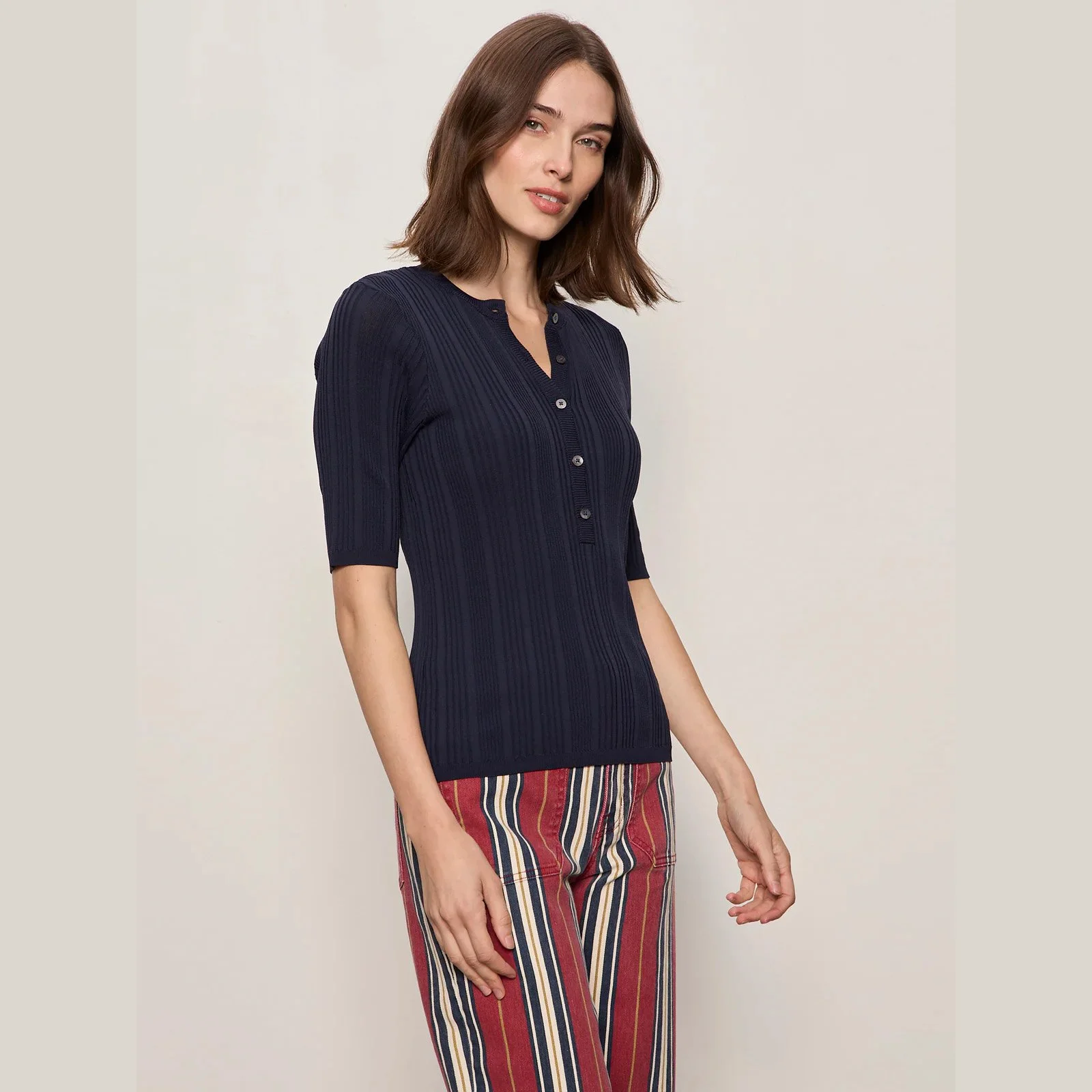 Sanctuary-air-of-ease-half-sleeve-tee-navy-blazer-03.jpg