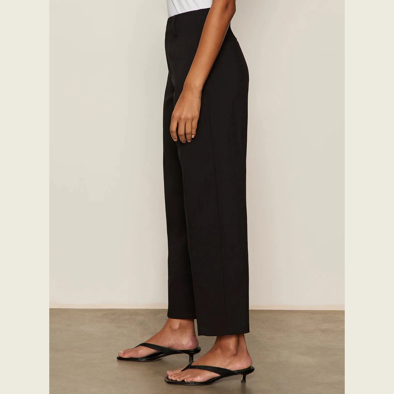 Sanctuary Clothing-polished barrel pant in black