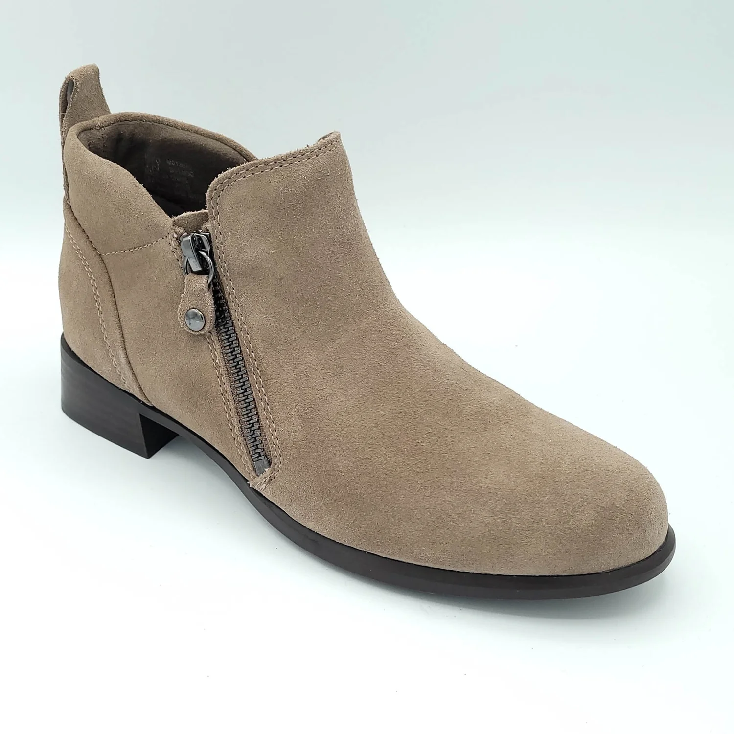 Munro - neko bootie (narrow) - almond suede — Centro Shoes, Inc Munro Brown Ankle Boots main image 0