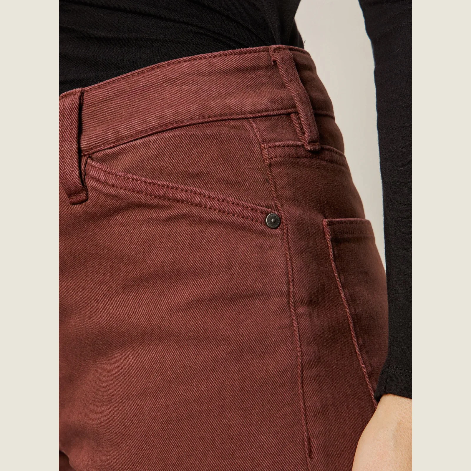 The cadence 90's straight leg crop jean in chicory by Sanctuary Clothing