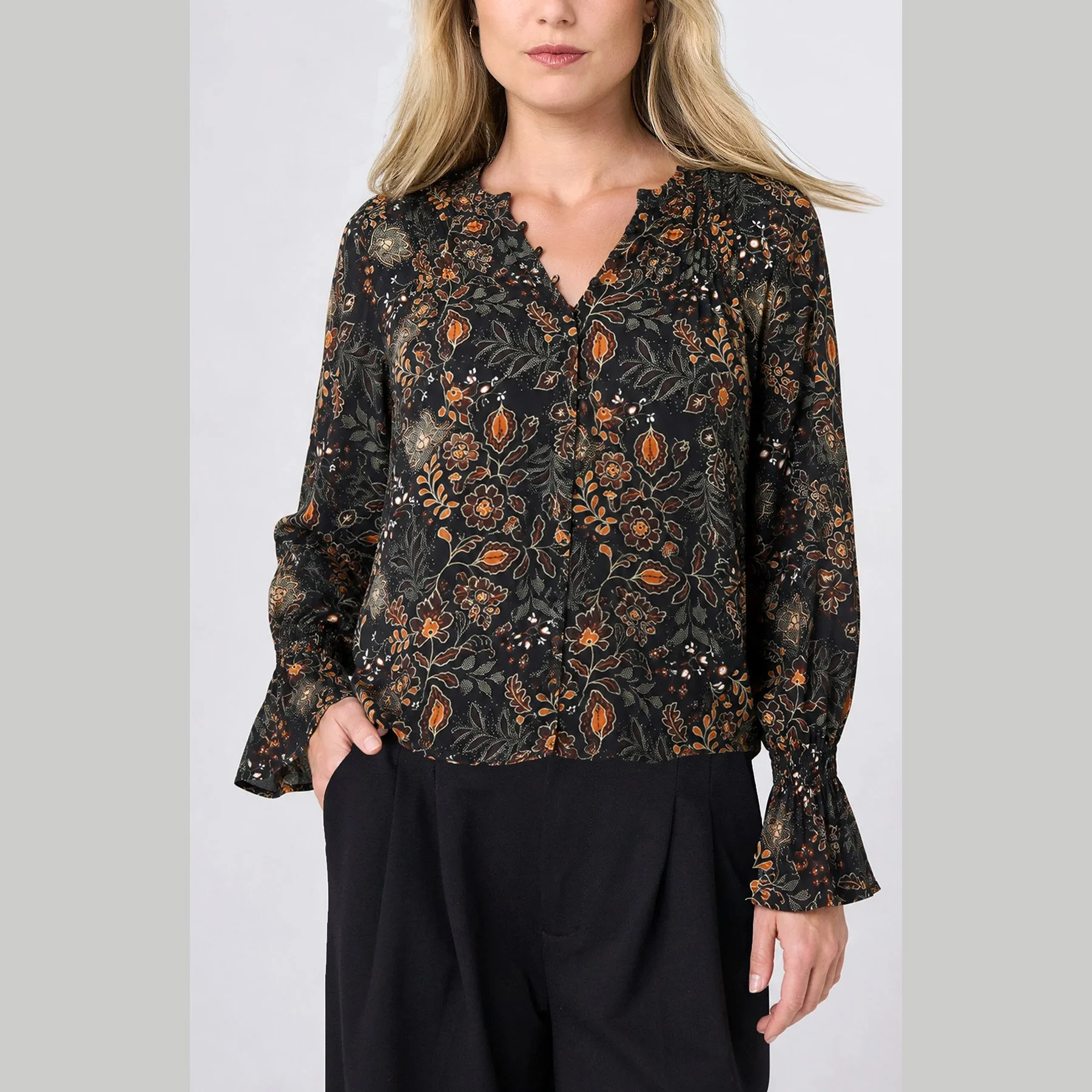Liverpool-long-sleeve-woven-blouse-with-pintucks-black-rust-multi-01.jpg