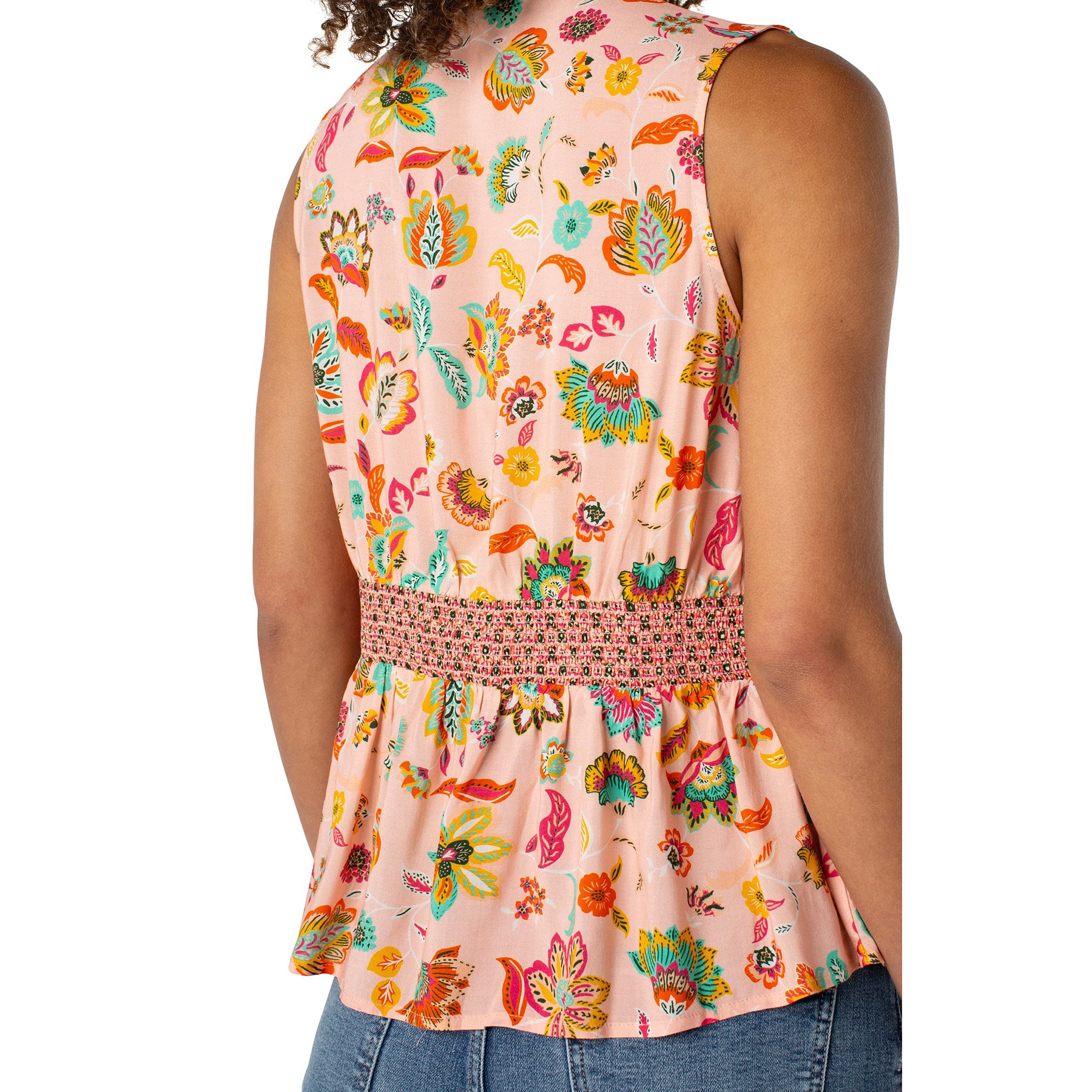 Liverpool-sleeveless-woven-smocked-waist-pink-green-multi-floral-04.jpg