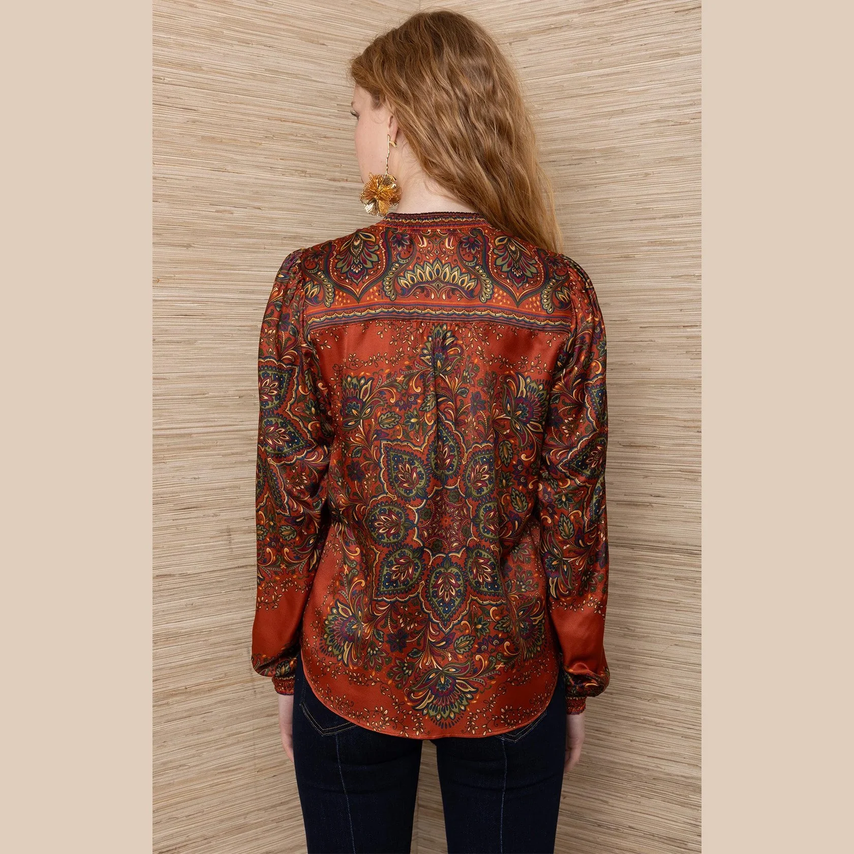 Hale-Bob-romee-long-sleeve-silk-button-up-top-orange-02.jpg