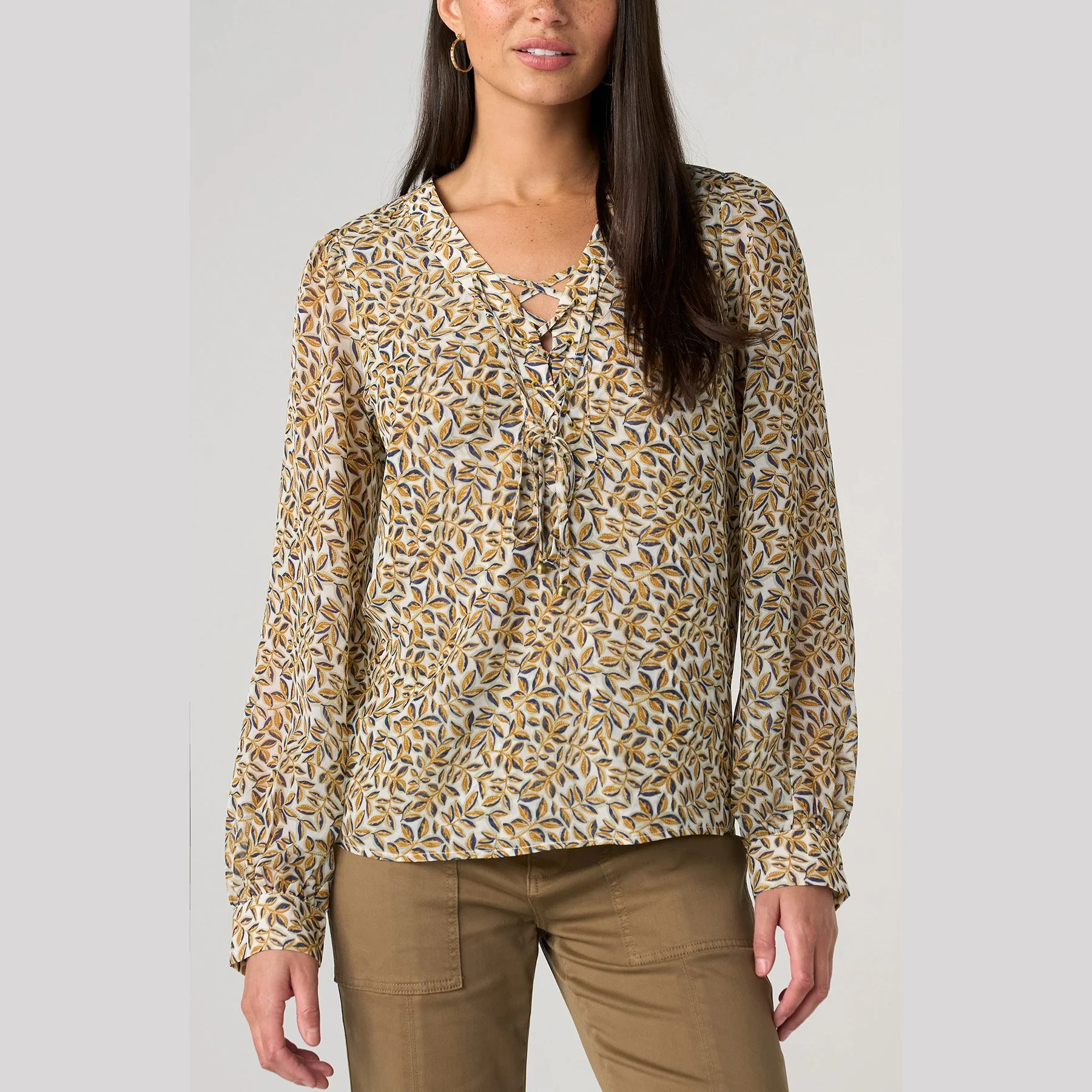 Liverpool-long-sleeve-lace-up-woven-blouse-gold-blue-multi-print-01.jpg