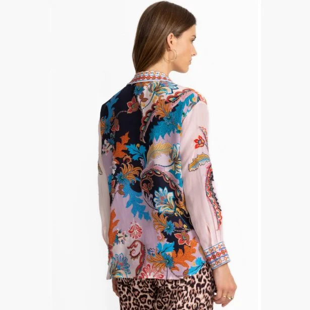 Johnny Was morelia shirt in thalia print/color combination