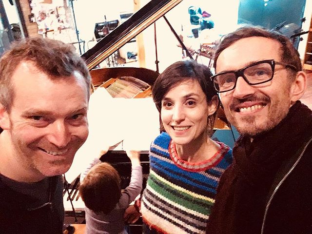 Bachspace working on new material with a new member #bachspace #2019