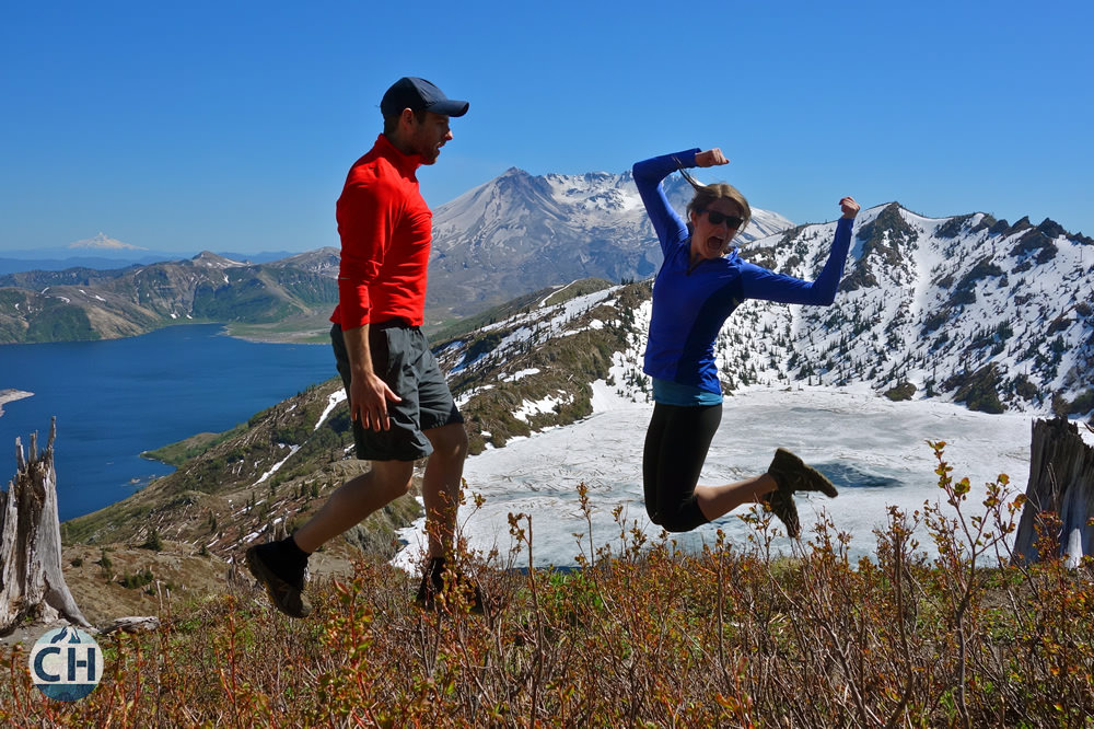 Jumping St. Helens