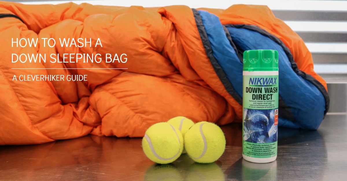 How to Wash a Sleeping Bag