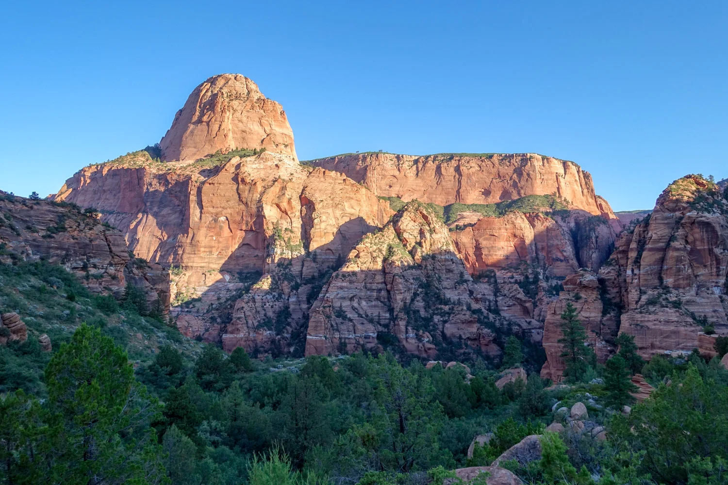 zion traverse hike