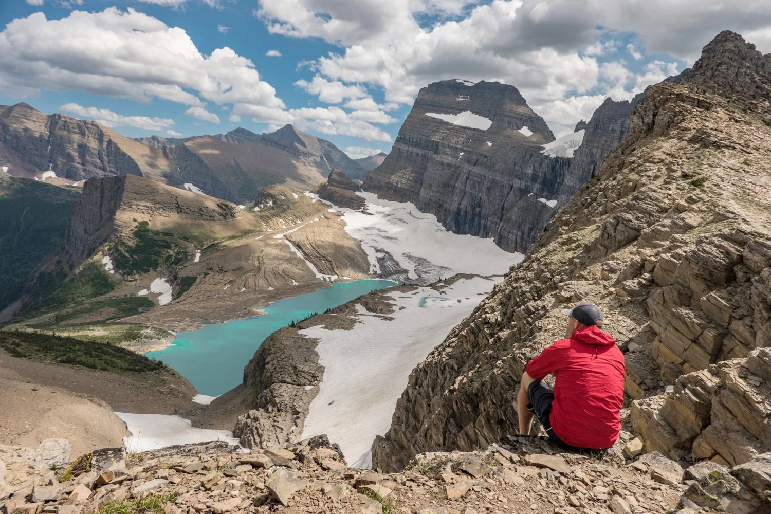 hiking glacier