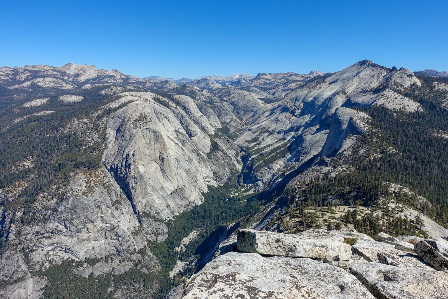 hiking half dome