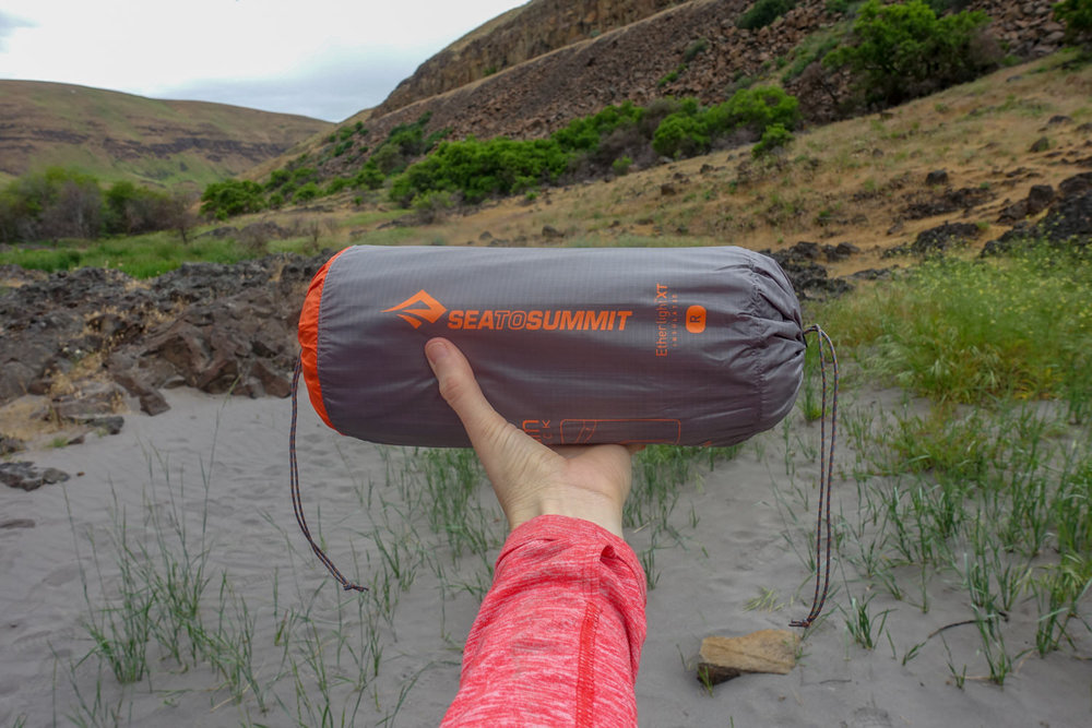 Sea Ether Light XT Insulated Sleeping Pad Review | CleverHiker