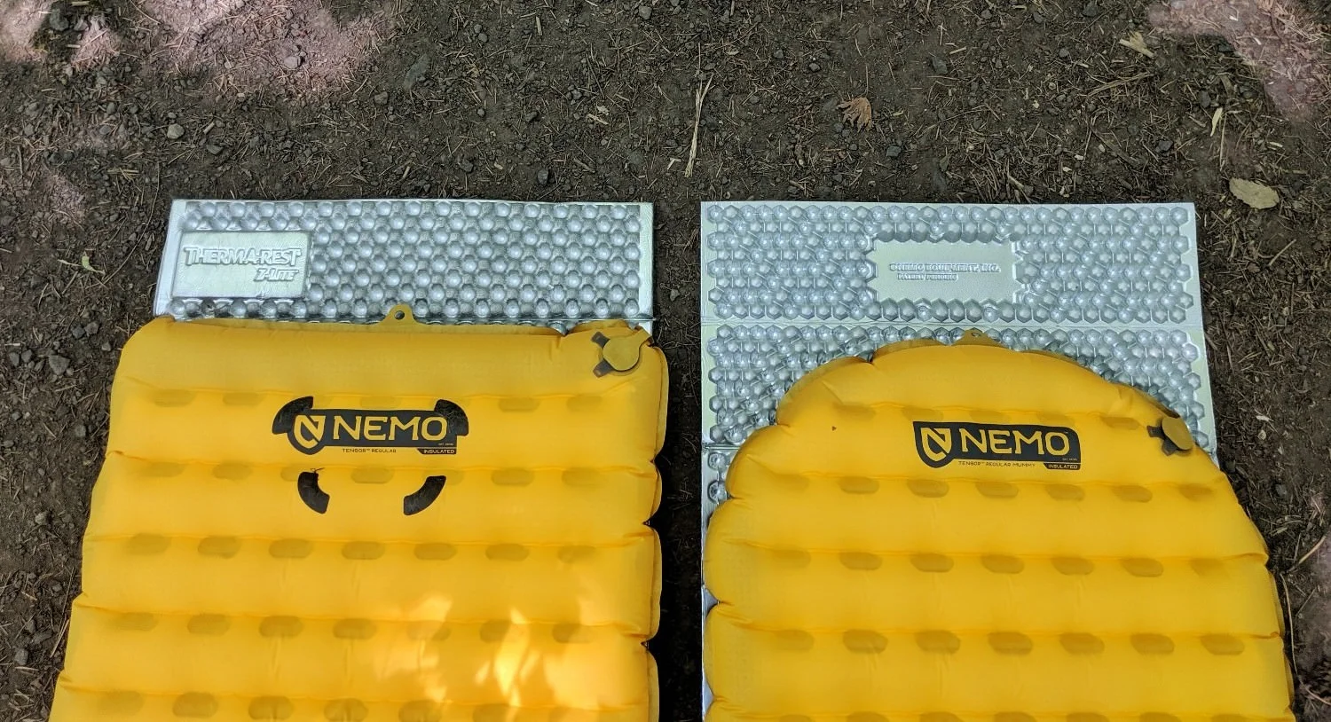 ThermaRest Z Lite Sol vs. NEMO Switchback Review CleverHiker