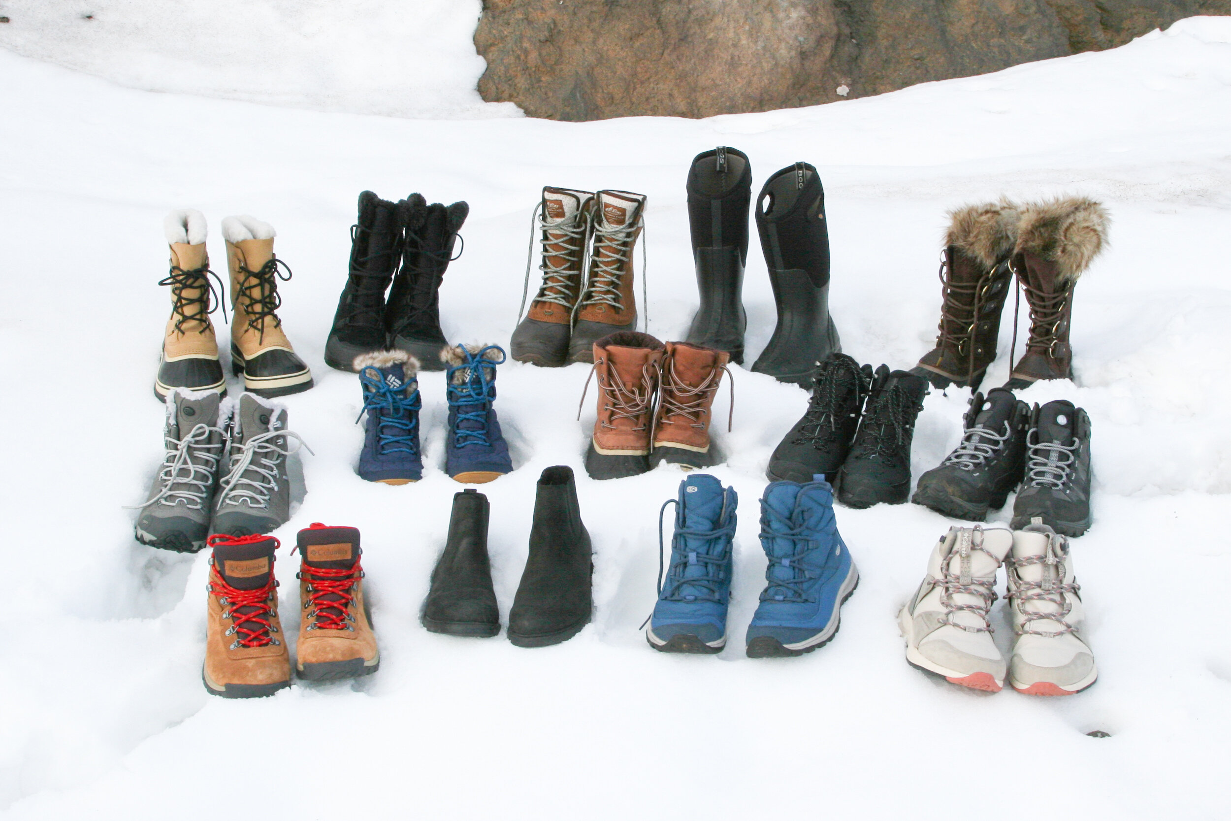 women's winter boots with traction