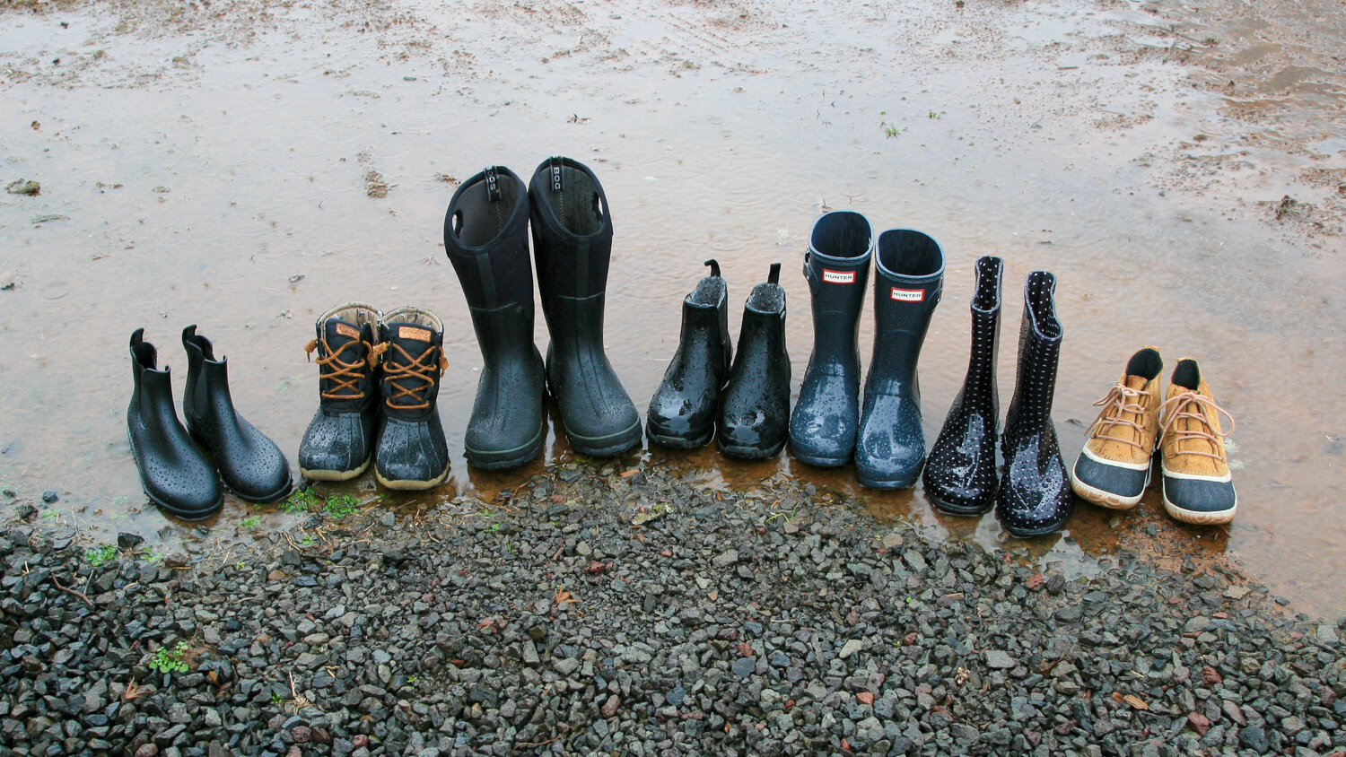 hiking rain boots