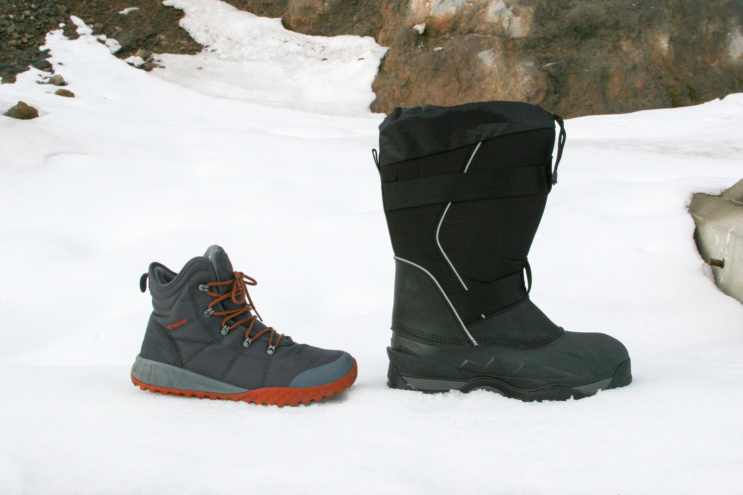 HOT Mens Outdoor Snow Casual Waterproof Thicken Fur Warm Winter Mid Calf Boots 
