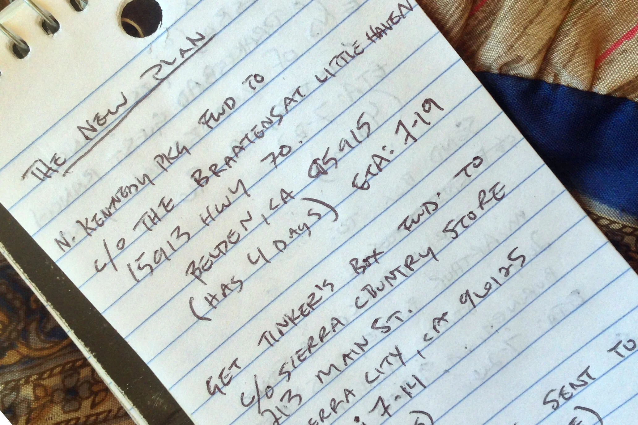 We recommend starting your hike with a spreadsheet that helps you keep track of your basic plan, but you’ll also need to adjust as you go along to reflect the actual daily mileage you’re able to cover and keep your resupply organized