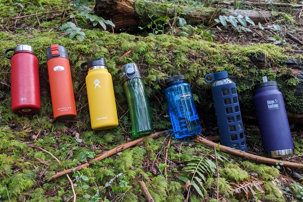 Water bottle for sports easy to take with you camping bright and comfortable new 