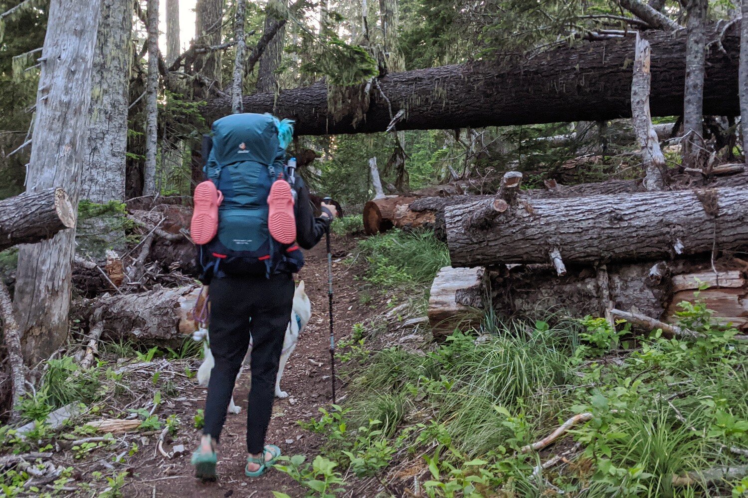 lightest crocs backpacking