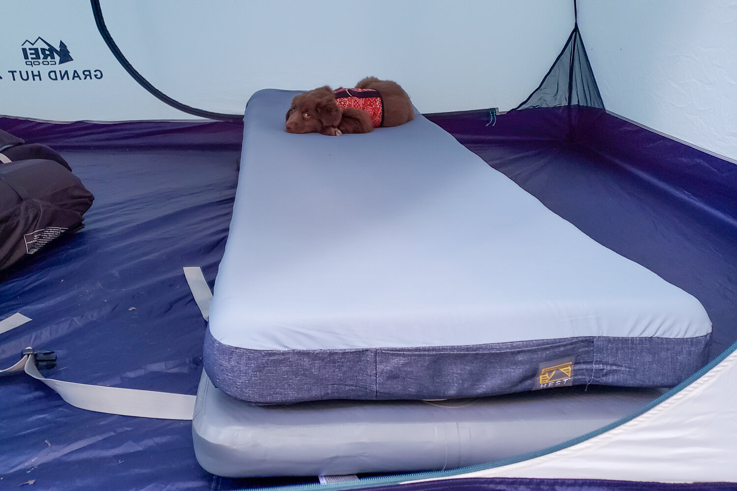lightweight durable camp air mattress