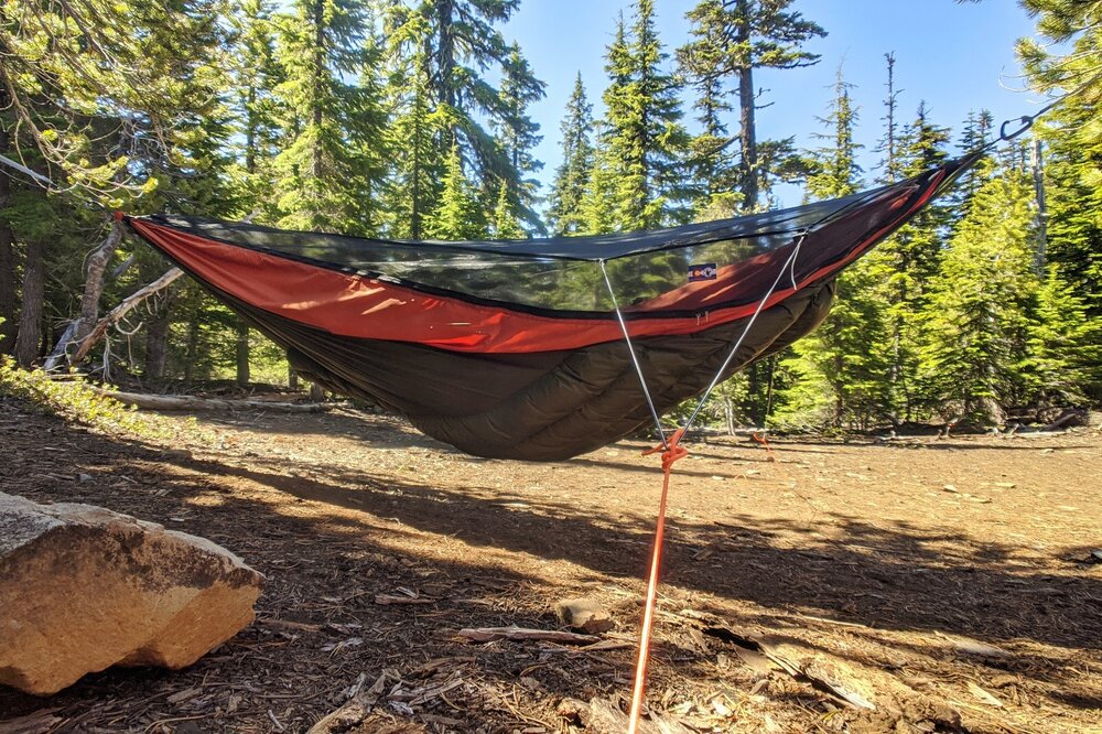 Garden Hammock Portable 2 Person Outdoor Hammock Hiking Camping Sleeping Bag v 