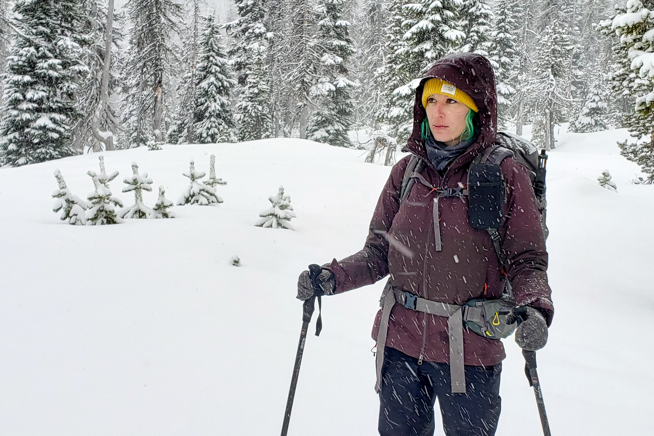 Women's Outdoor Ski Jacket Warm Snowboard Hiking Climbing Waterproof Coat Casual