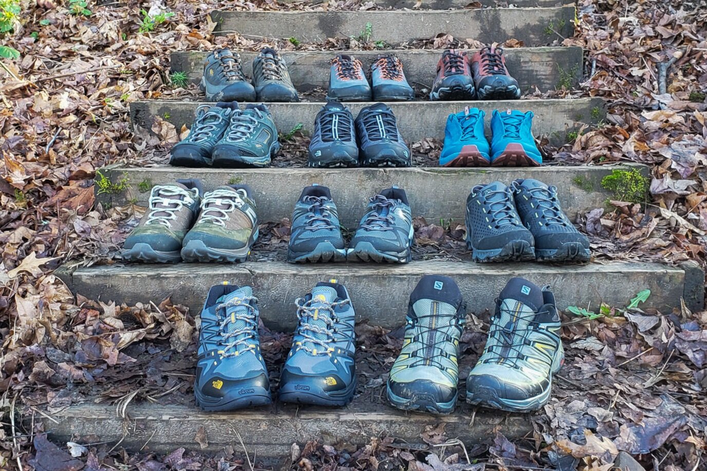 We own and use all of the hiking shoes we recommend