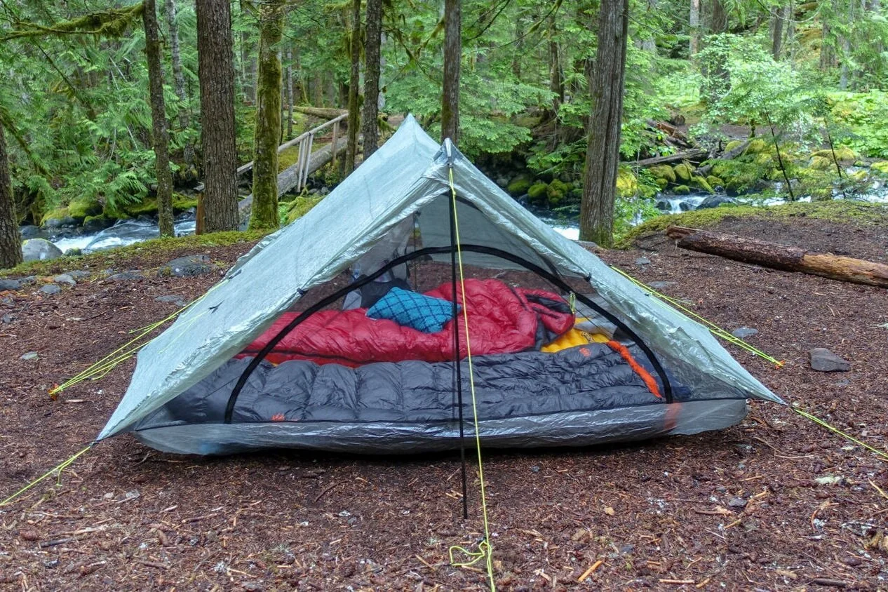 The REI Magma Trail Quilt &amp; Western Mountaineering Alpinlite in Olympic National Park