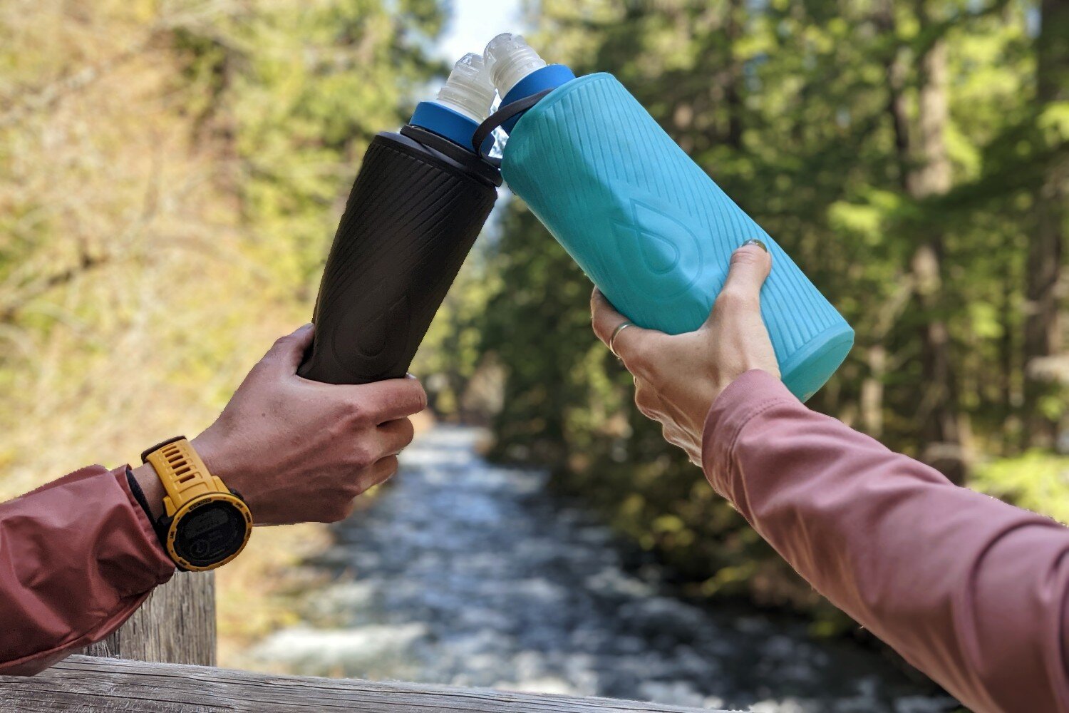 Water Bottle Hiking for sale online Eddie Bauer 16oz Lexan Virtually Unbreakable Drink