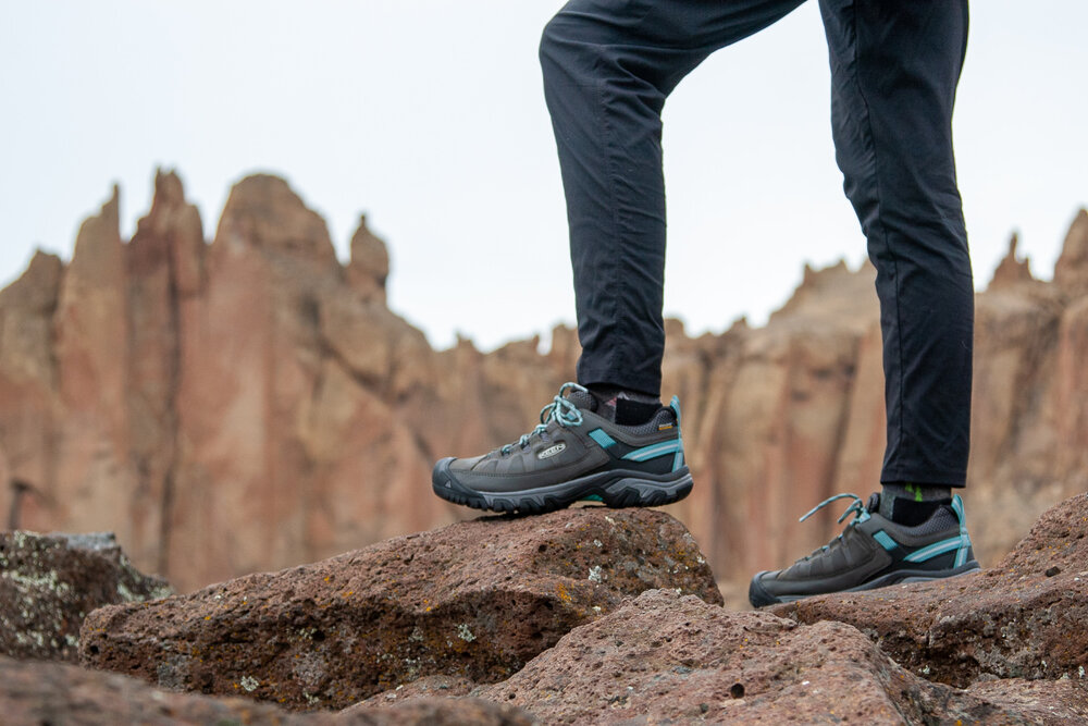 The KEEN Targhee III Low WP ( men’s  /  women’s ) are on sale for 25% off