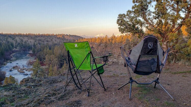 Folding Chairs Camping Beach Hiking Fishing Lightweight Portable Folk-Custom Uk 