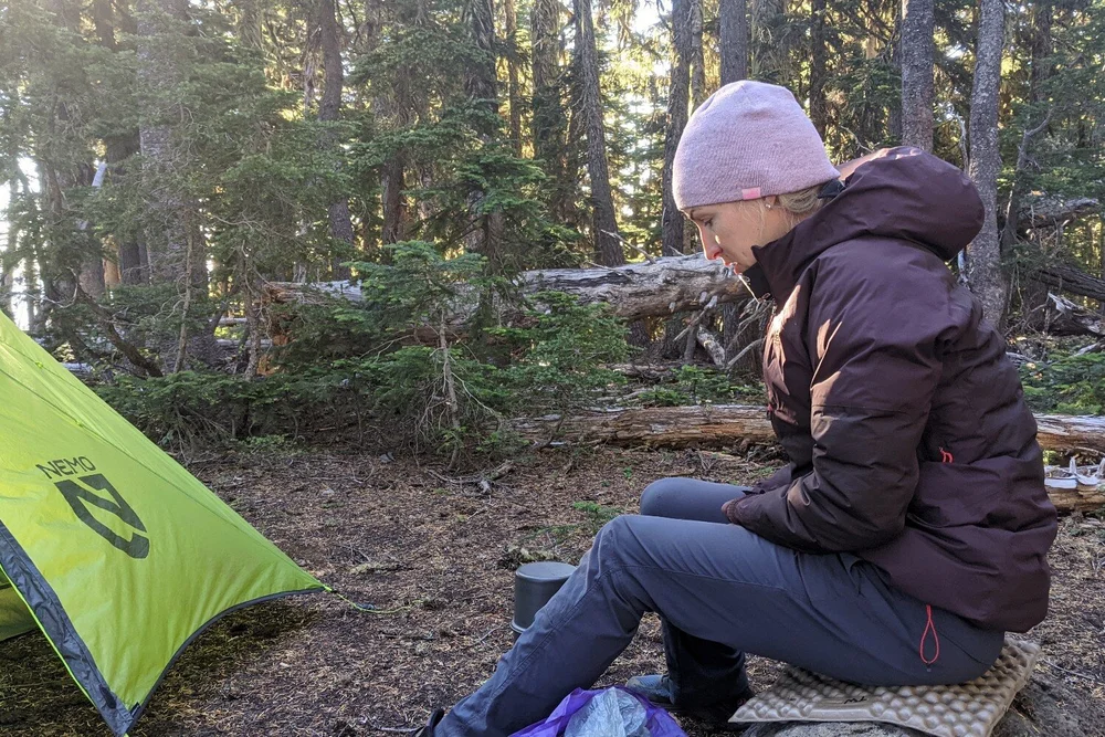 The Therm-a-Rest Z-Seat isn’t exactly a chair, but it keeps your pants clean & insulates you from the ground