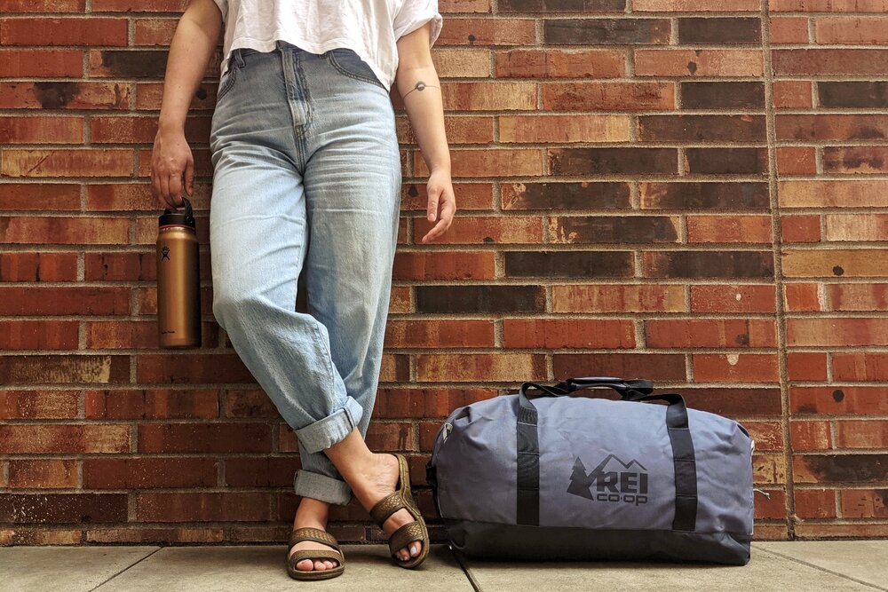 JTRVW Luggage Bags for Travel Lightweight Large Capacity Portable Duffel Bag for Men & Women Taekwondo Kick Travel Duffel Bag Backpack