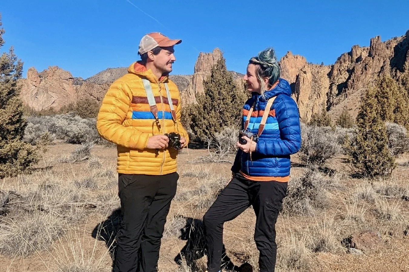 down jacket for trekking