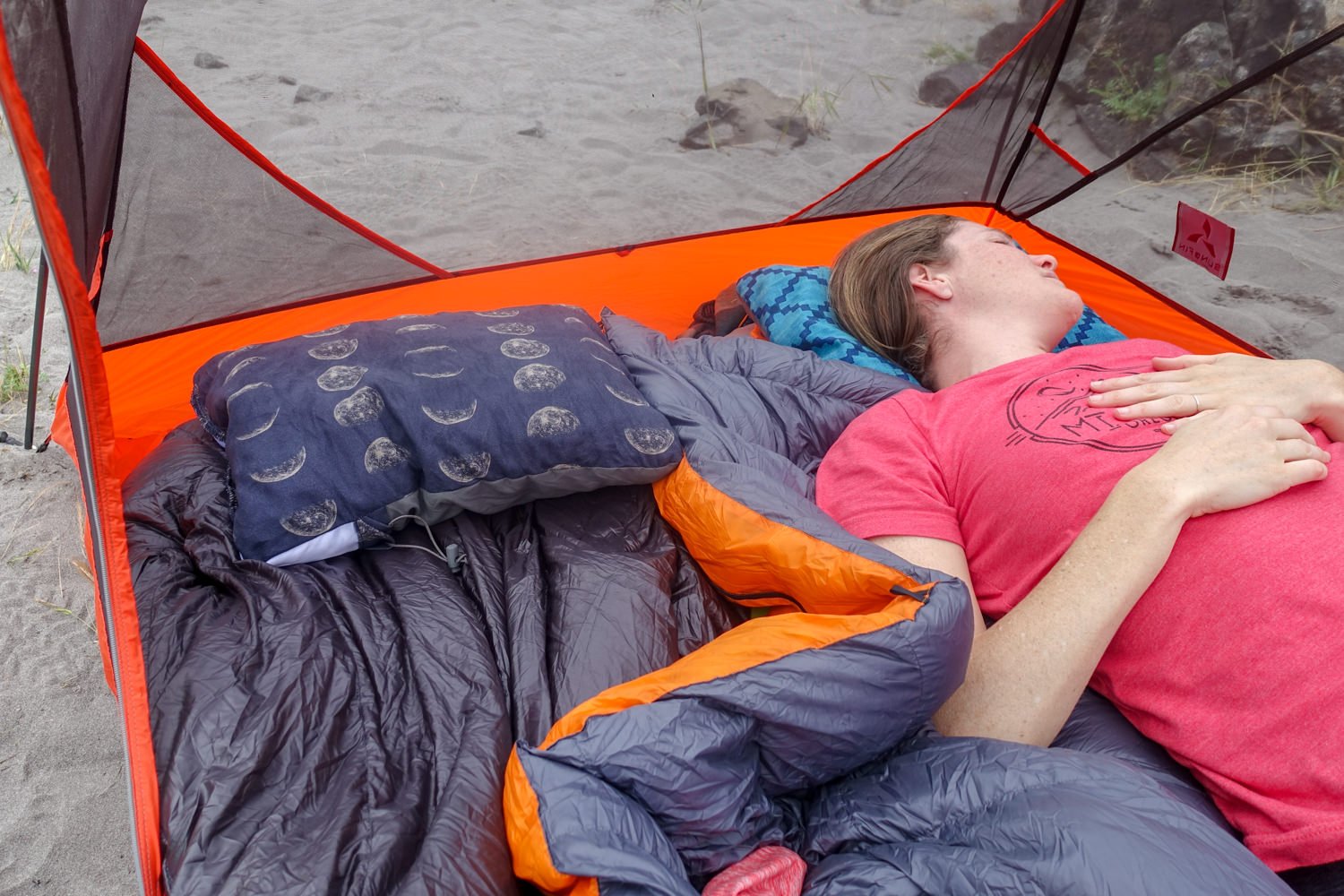 Large Camping Double Sleeping Bag Warm Durable Waterproof Travel Hiking Outdoor 