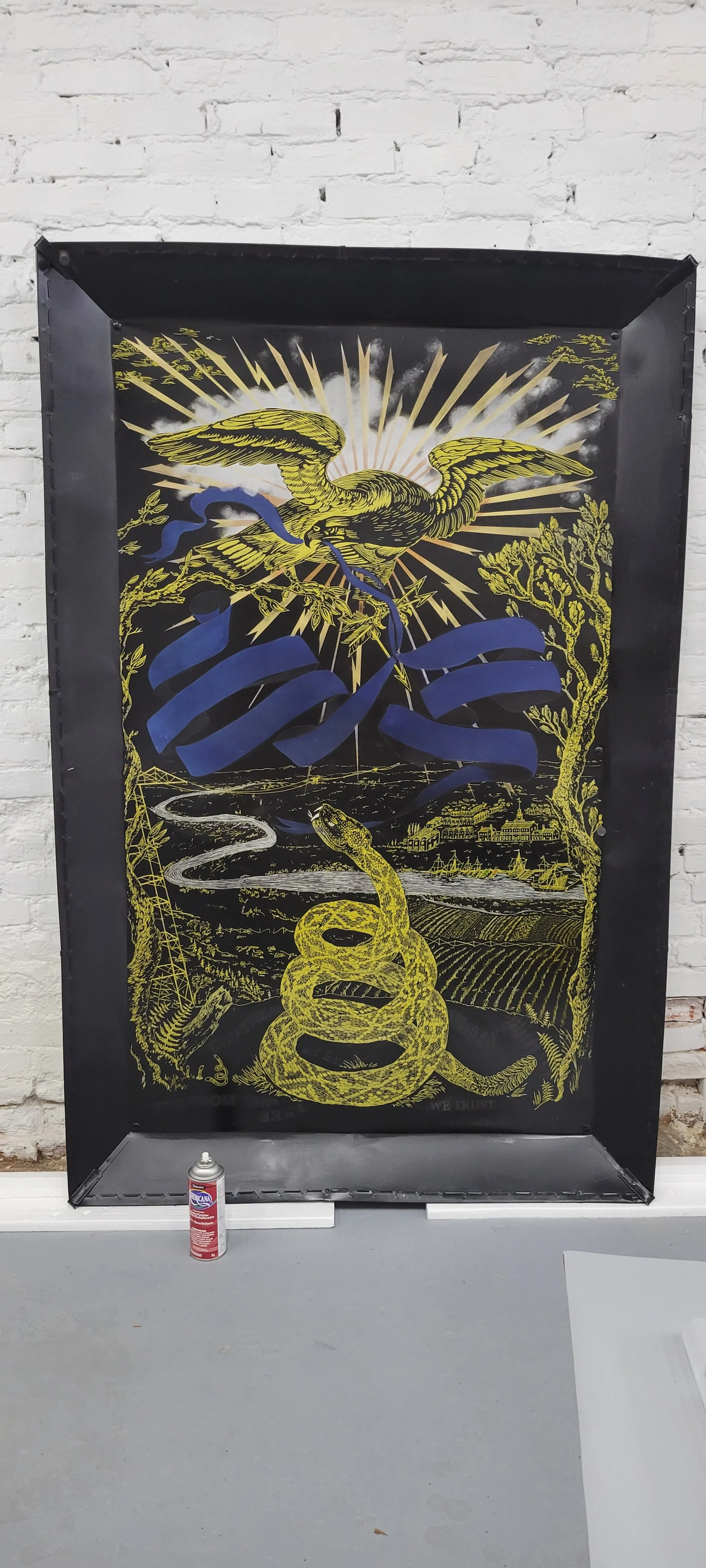 "Our Rights" tray in progress 2