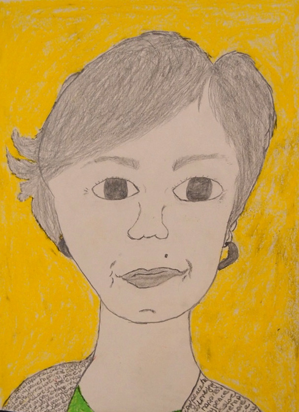 Drawing from Metamorphosis student