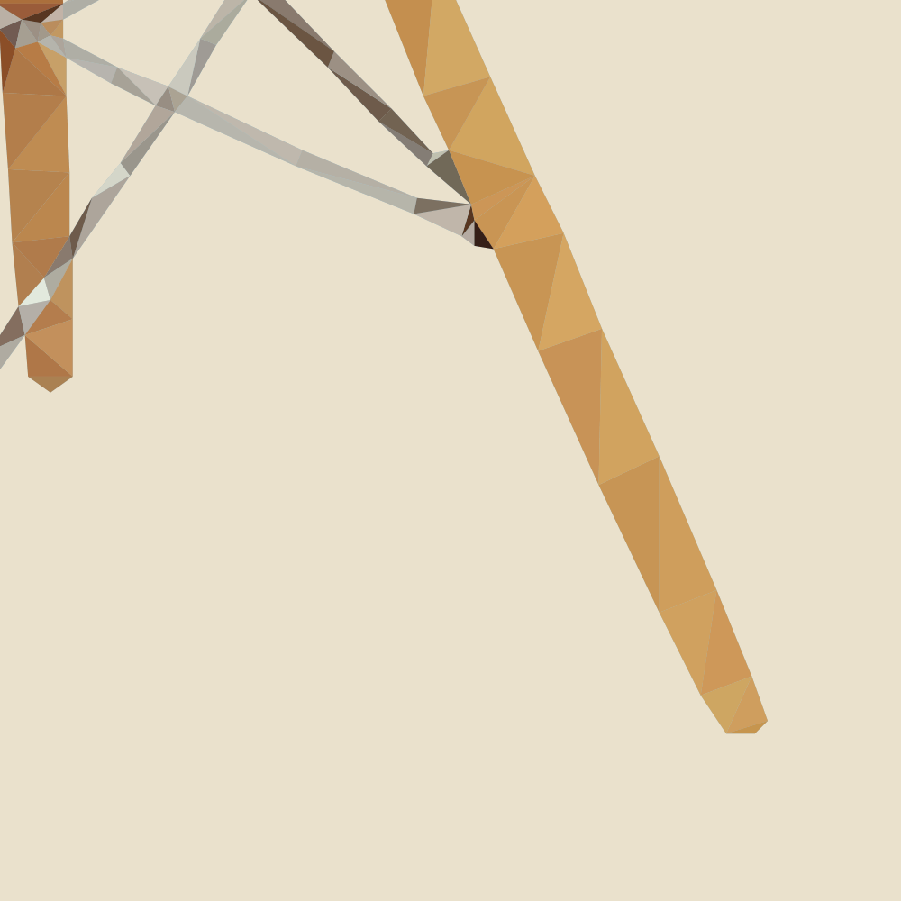 Detail of the so-called Eiffel Tower base