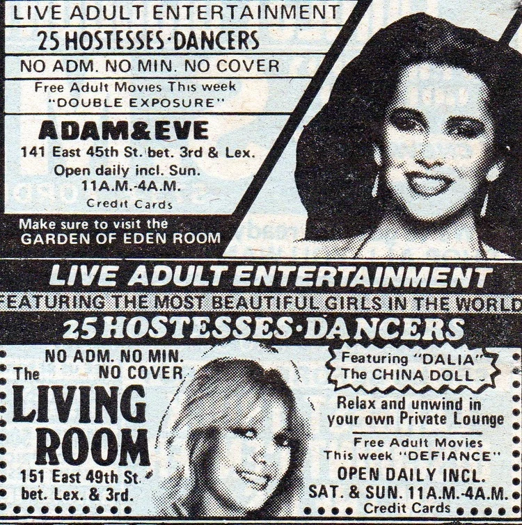 Sleazy classified ads
