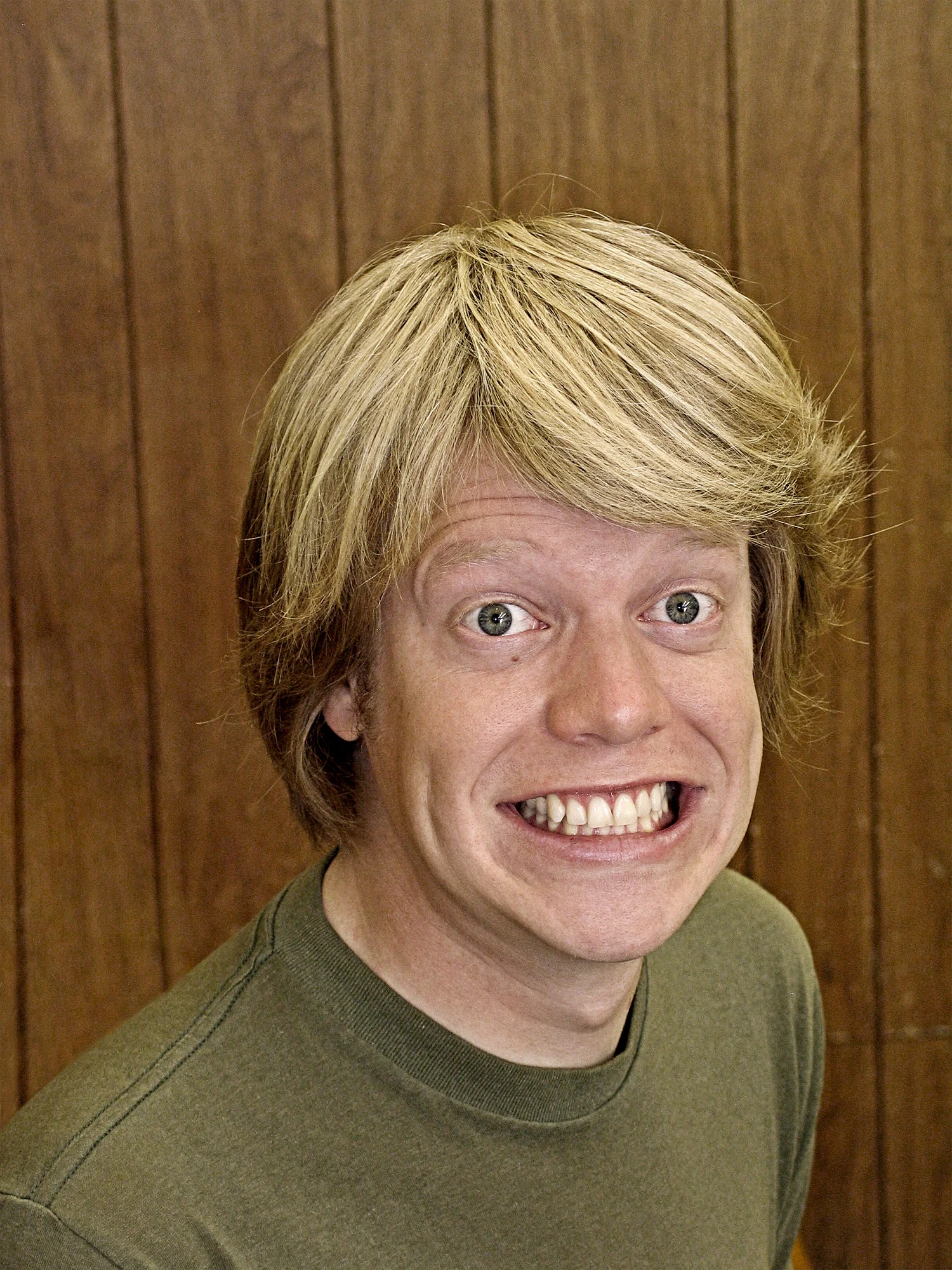 Comedian and street performer Mike Wood