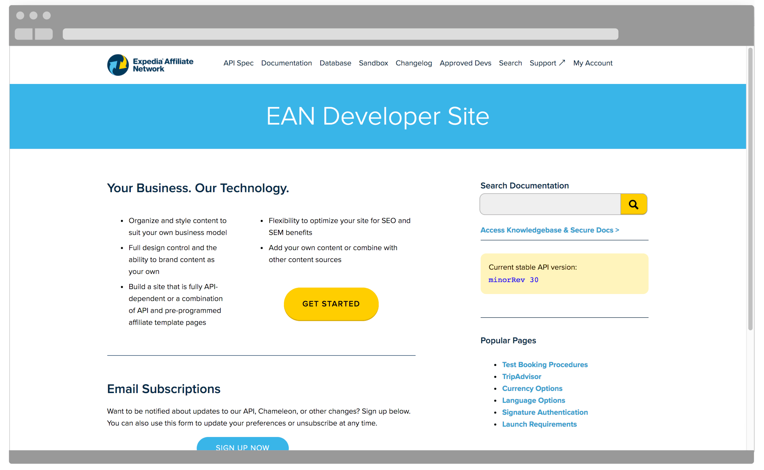The new, fully responsive, re-architected developer site