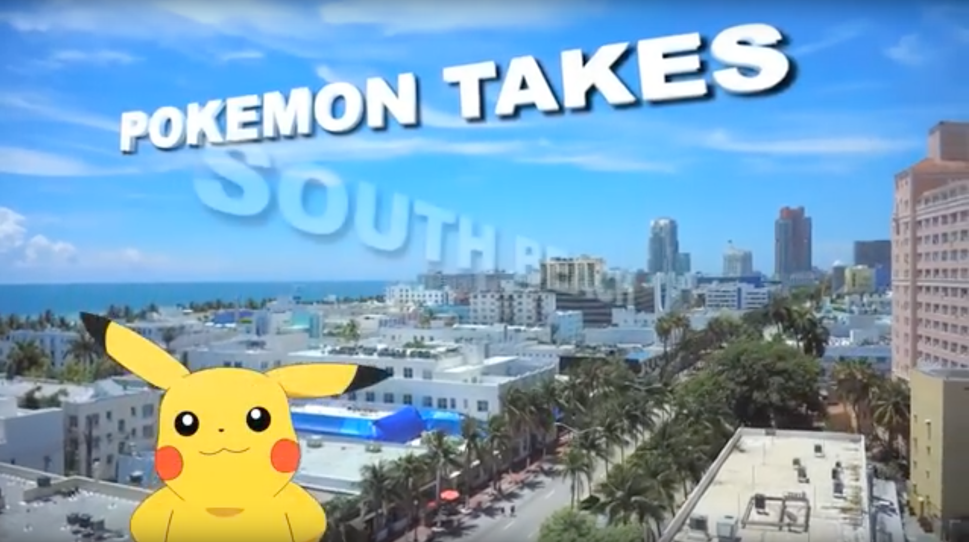 Pokemon GO Takes South Beach