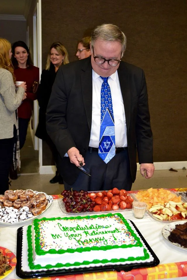 Retirement Parties: James and Oldaker