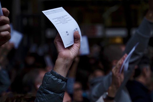 Catal&aacute;n refer&eacute;ndum #1oct #bcn #votarem  #catalanreferendum #barcelona #catalunyalliure #catalunya #love #democracy #picoftheday #instagood #votarem #notincpor