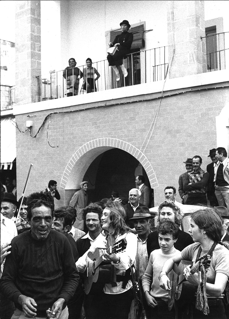 With Odin teatret in Southern Italy (1974 - 1975)